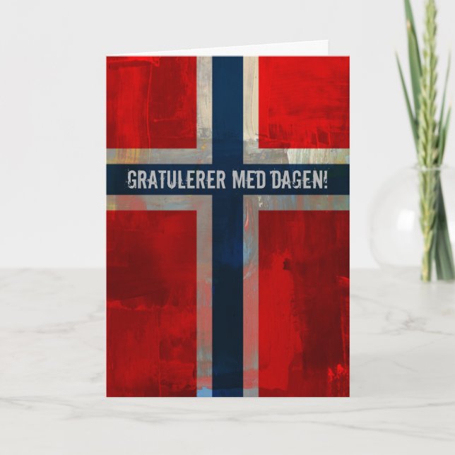 Painterly temagåvor för Grunge Kort (Framsida)