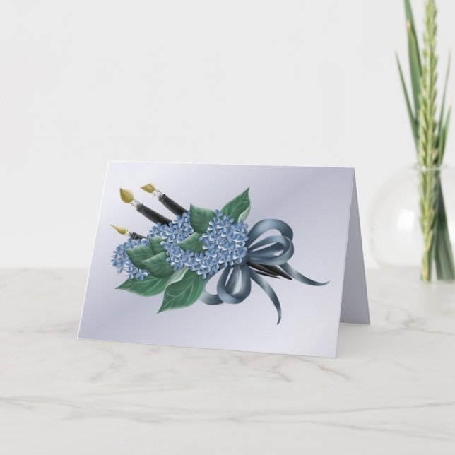 Painters Birthday Kort (Framsida)