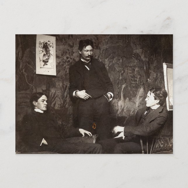 Painters Everett Shinn Robert Henri John Sloan Vykort (Framsida)