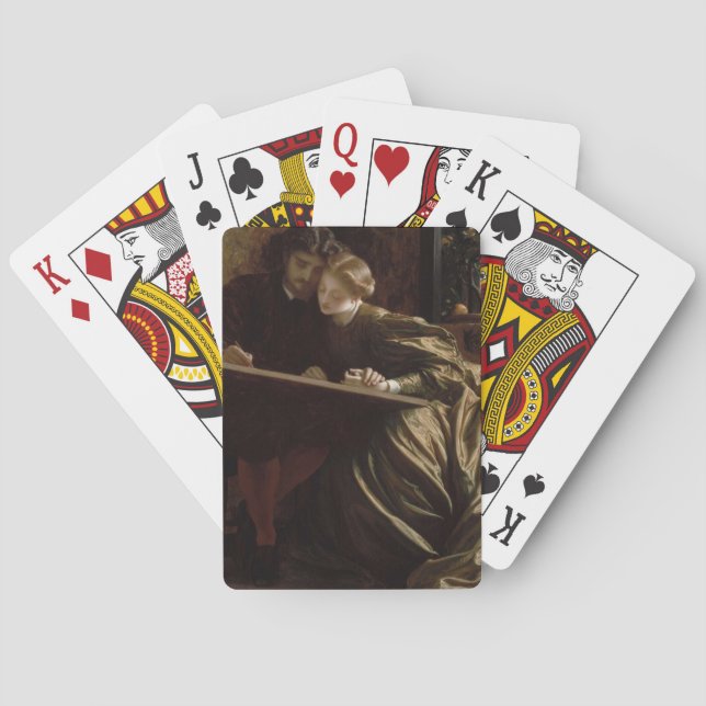 Painter's Honeymoon (av Frederic Leighton) Casinokort (Baksidan)