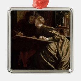Painter's Honeymoon (av Frederic Leighton) Julgransprydnad Metall
