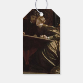 Painter's Honeymoon (av Frederic Leighton) Presentetikett
