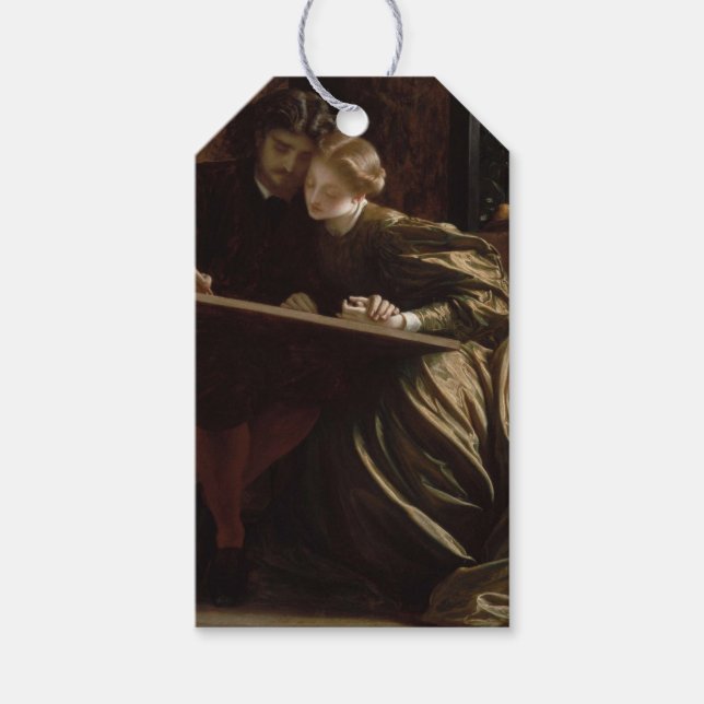 Painter's Honeymoon (av Frederic Leighton) Presentetikett (Framsidan)