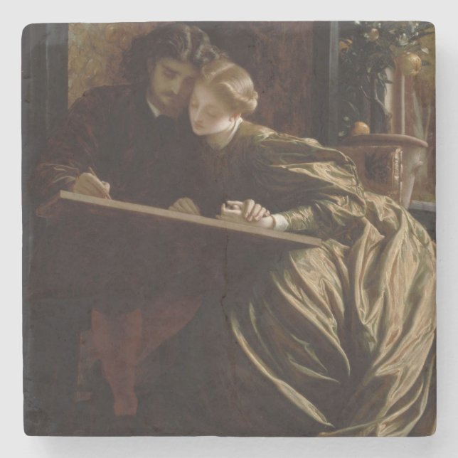 Painter's Honeymoon (av Frederic Leighton) Stenunderlägg (Framsidan)