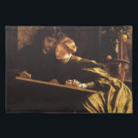 Painter's Honeymoon av Lord Frederic Leighton Bordstablett<br><div class="desc">Painter's Honeymoon (1864) av Lord Frederic Leighton är en vintage Victorian Era bra art kärlek och romantik porträtt. Ett vackert, nylånat par.. Mannen och kvinnan är på sin smekmånadsmålning tillsammans. Om konstnären: Lord Frederick Leighton (1830-1896) är ett verk som skildrar historiska, bibliska och klassiska subjekt. Hans genre var akademiker, akademisk...</div>