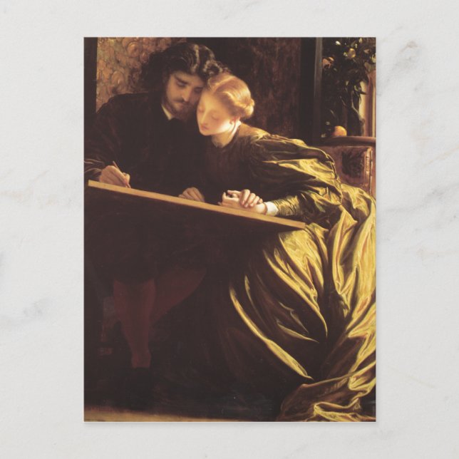Painter's Honeymoon - Lord Frederic Leighton Vykort (Framsida)