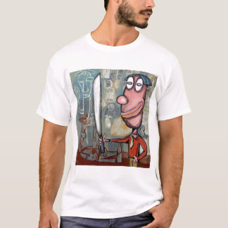 painting#17 som är eller inte som är tee shirt