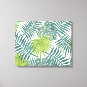 Painting Hawaiian handflatan Träd Fronts Canvastryck