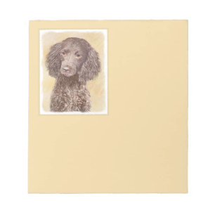 Painting - Original Hund Art i amerikanska Vatten Anteckningsblock