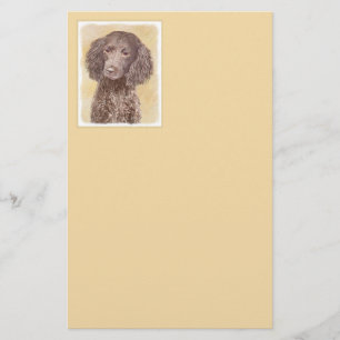 Painting - Original Hund Art i amerikanska Vatten Brevpapper