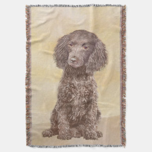 Painting - Original Hund Art i amerikanska Vatten Filt