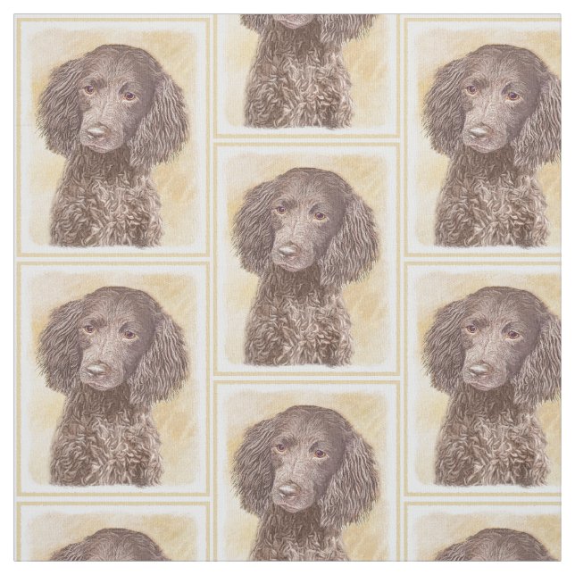 Painting - Original Hund Art i amerikanska Vatten Tyg (Provkarta)