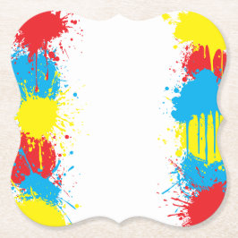 Painting Party Kids Birthday Underlägg Papper