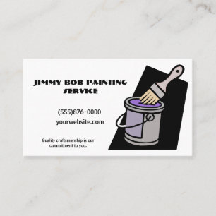 Painting Service Company Visitkort