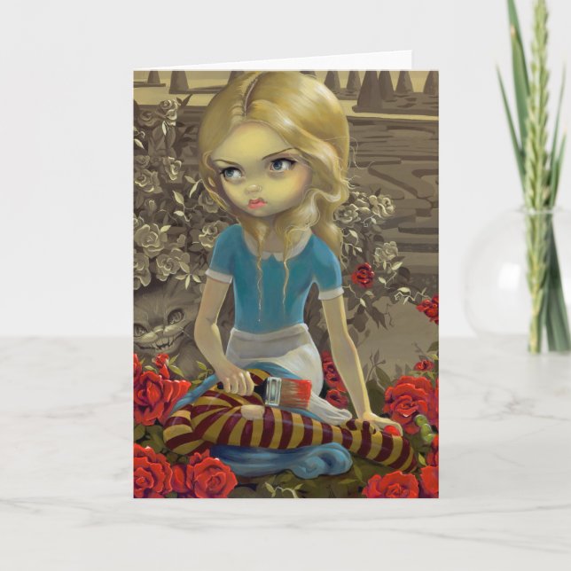 "Painting the Ro Red"-gratulationskort Kort (Framsida)