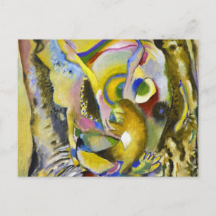 Painting with Clear Background, 1916 av Kandinsky Vykort