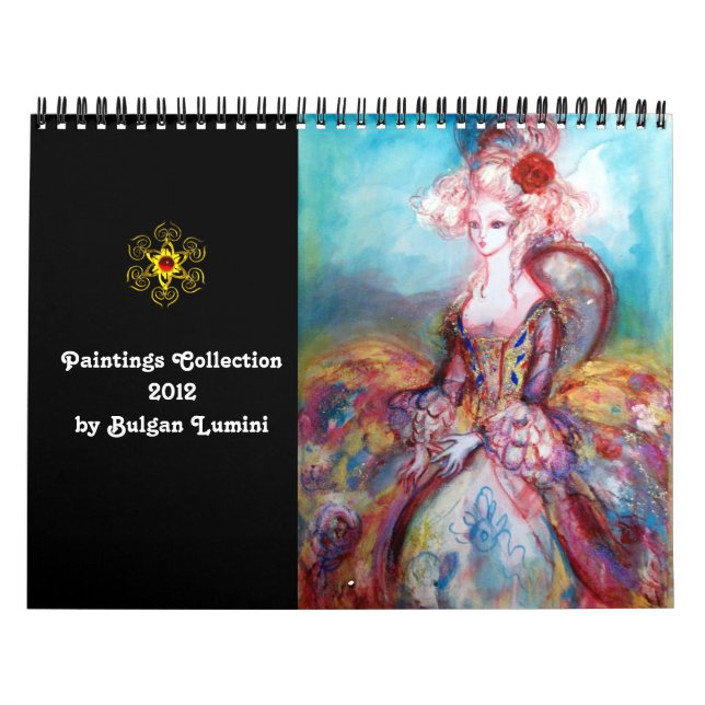Paintings Collection by Bulgan Lumini - 2012 Kalender (Omslag)