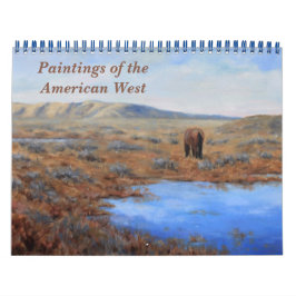 Paintings of the American Väster Calendar Kalender