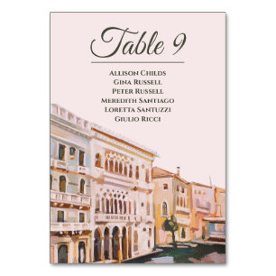 Paintings of Venedig, Italien Bordsnummer