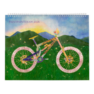 PAINTPAINTDRAW 2024-kalender Kalender