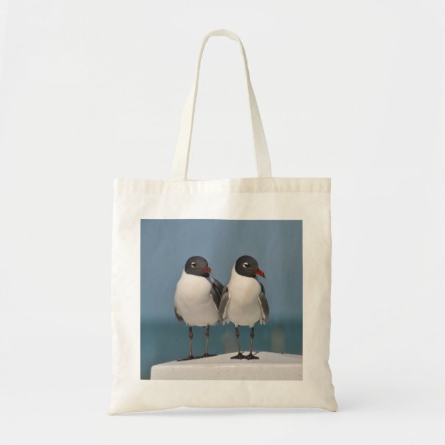 Pair of Black Headed Gulls Tygkasse (Framsidan)