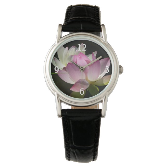 Pair of Lotus Flowers II Armbandsur (Framsida)