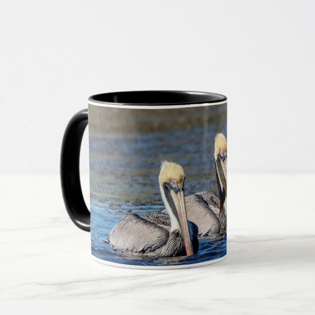 Pair of Pelicans Mugg (Framsida vänster)