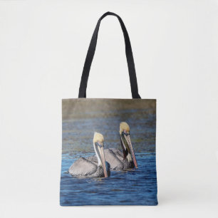 Pair of Pelicans Tygkasse