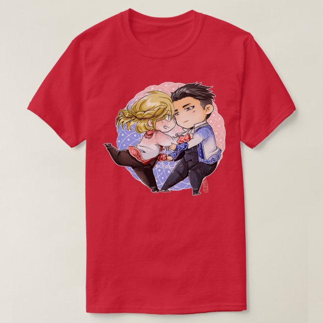 Pair Skating Otayuri T Shirt (Design framsida)