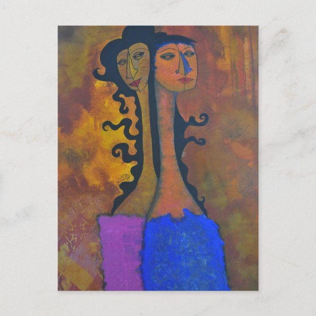 Pair-vykort Vykort (Framsida)