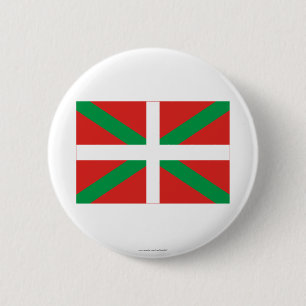 País Vasco (Euskadi) flagga Knapp