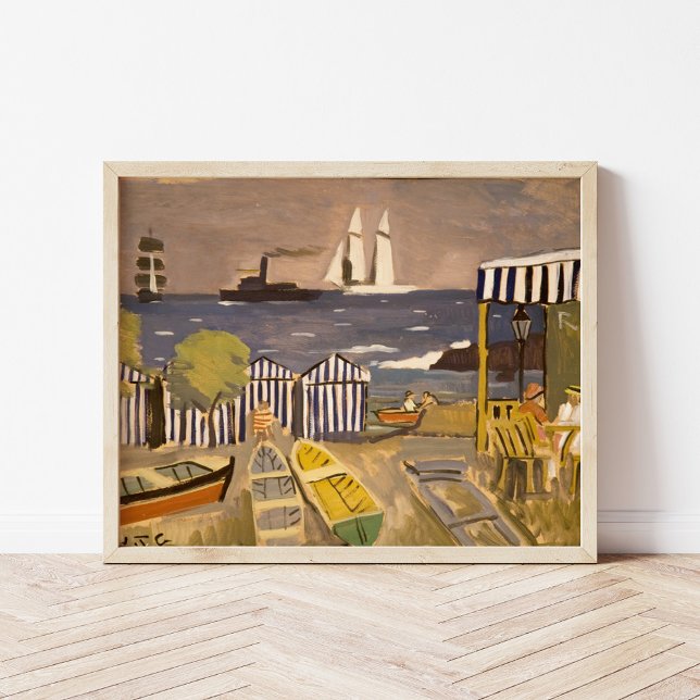 Paisaje de Playa | Joaquín Torres-García Poster (Skapare uppladdad)