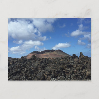 Paisaje Parque Nacional Timanfaya. Lanzarote Vykort