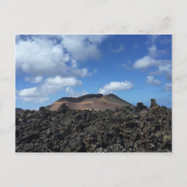 Paisaje Parque Nacional Timanfaya. Lanzarote Vykort