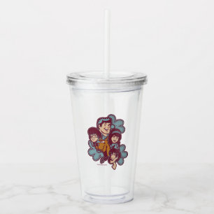 Paisely blomma Scooby-Doo och ligan Take Away Mugg