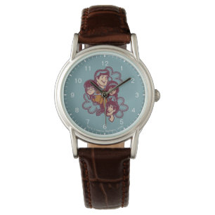Paisely Flower Scooby-Doo och Gang Armbandsur