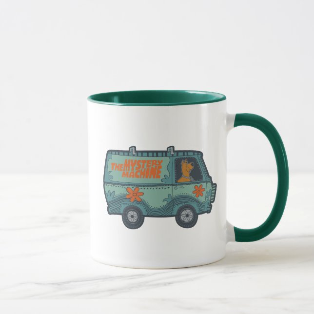 Paisely Scooby-Doo Driving Myasty Maskin Mugg (Höger)