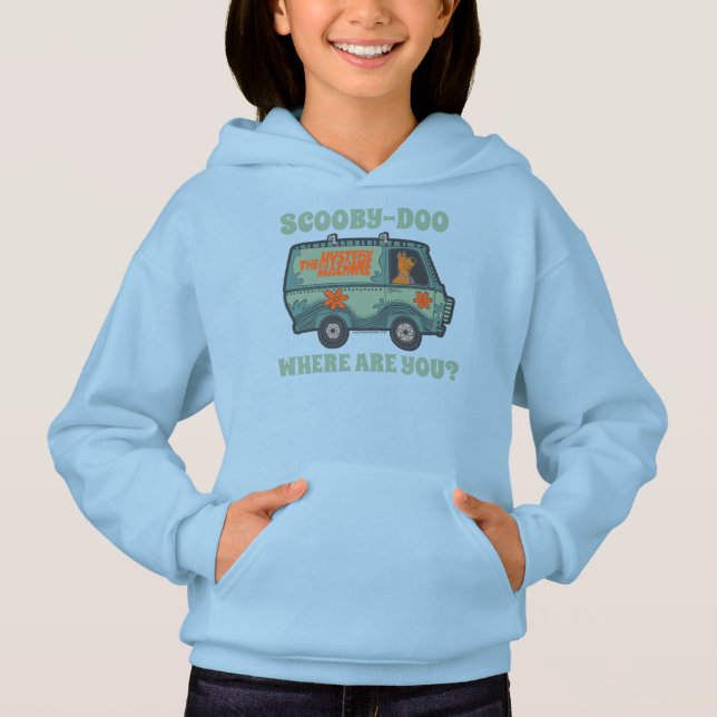Paisely Scooby-Doo Driving Myasty Maskin T Shirt (Framsida)