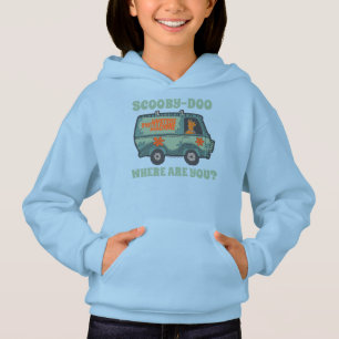 Paisely Scooby-Doo som kör gåtamaskinen T Shirt