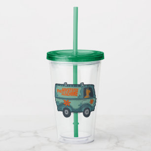 Paisely Scooby-Doo som kör gåtamaskinen Take Away Mugg