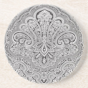Paisley Art Underlägg Sandsten