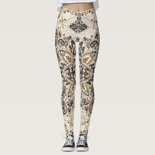 Paisley Bandana Print Silke Design Leggings