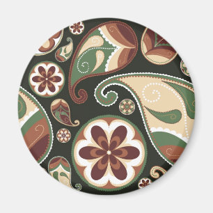 Paisley & Blommigt Magnet