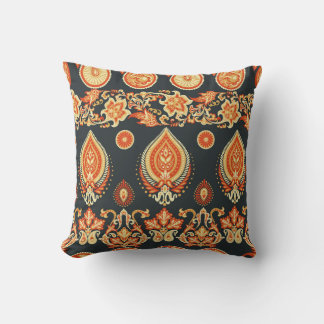 Paisley Blommigt: Oriental Ethnic Seamless Kudde