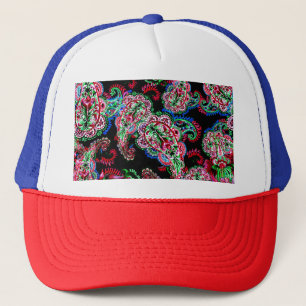 Paisley Blommönster, Ethnic Background. Keps