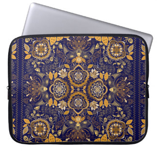 Paisley blommönster laptop fodral