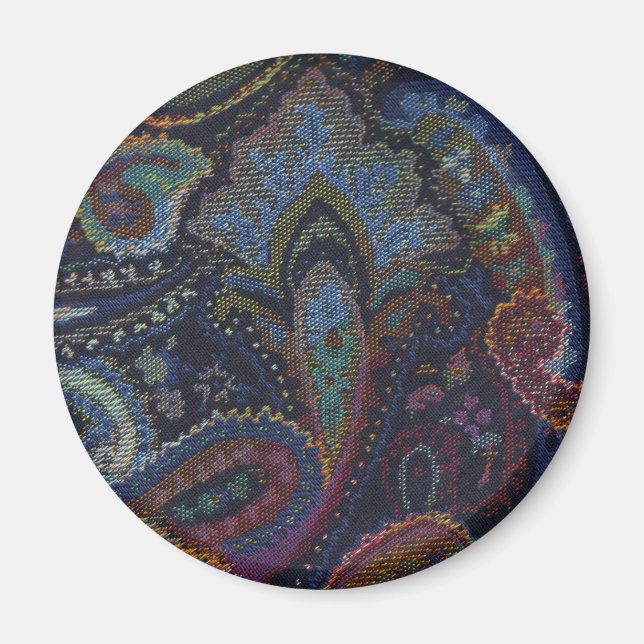 Paisley Blue Magnet (Framsidan)