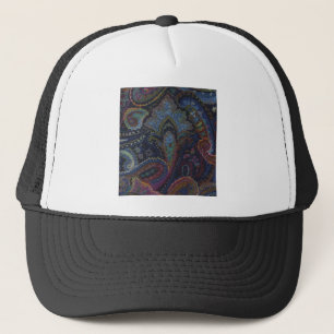 Paisley Blue Truckerkeps