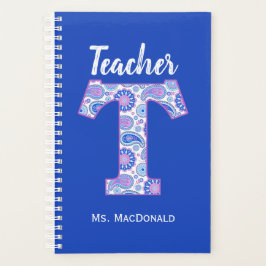 Paisley Brev T Teacher Daily Planner