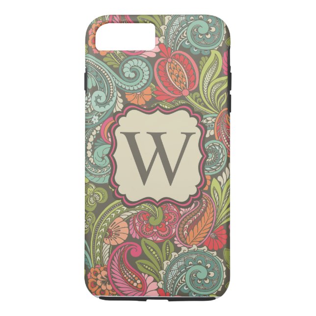 Paisley Cyngalese Case-Mate iPhone Skal (Baksida)